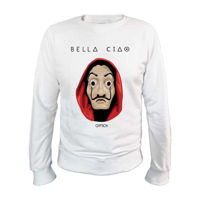 Bella Ciao beli okrugli duks