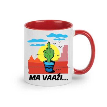 Ma vazi crvena solja kolorna