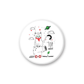 Magnet okrugli Top macka