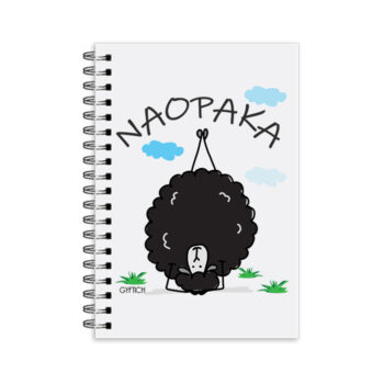 Naopaka beli notes spirala