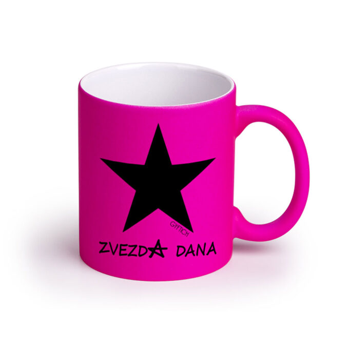 Solja fluo pink zvezda dana