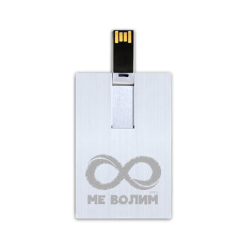 USB Card alu silver mevolim 1