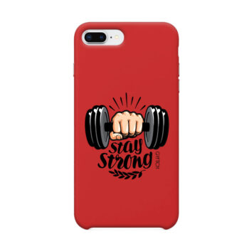 8 plus Iphone crvena Stay strong