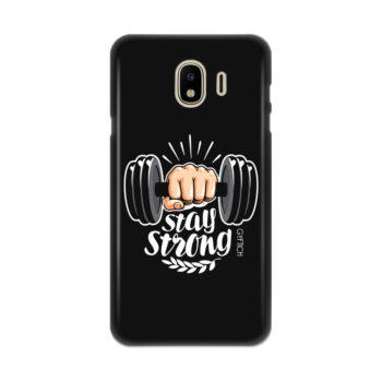 J4 2018 Samsung Galaxy crna Stay strong