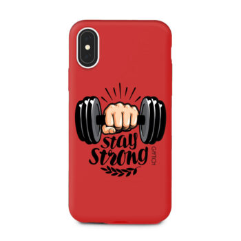 X i XS Iphone crvena Stay strong