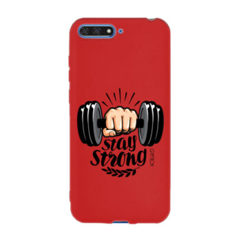 Y6 2018 Huawei crvena Stay strong