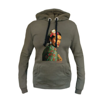 Zenski duks kapuljaca maslinasti Frida