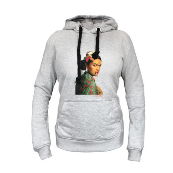 Zenski duks kapuljaca sivi Frida